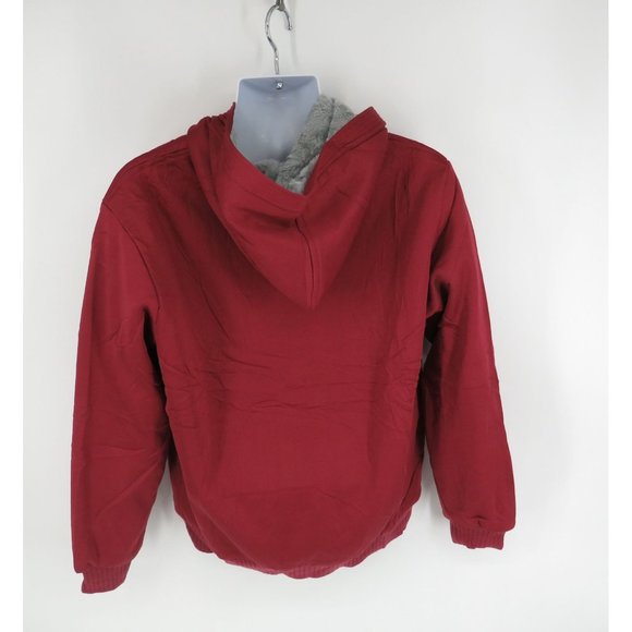 Men's Zip Up Heavyweight Hooded  Fleece Lined Jacket XL NWOT - Picture 5 of 7